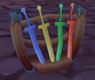 Foam Sword Rack