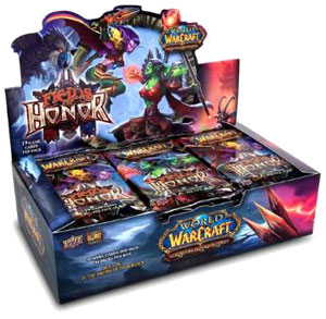 World of Warcraft Fields of Honor Sealed Booster Pack box lot 24 packs El Pollo? 